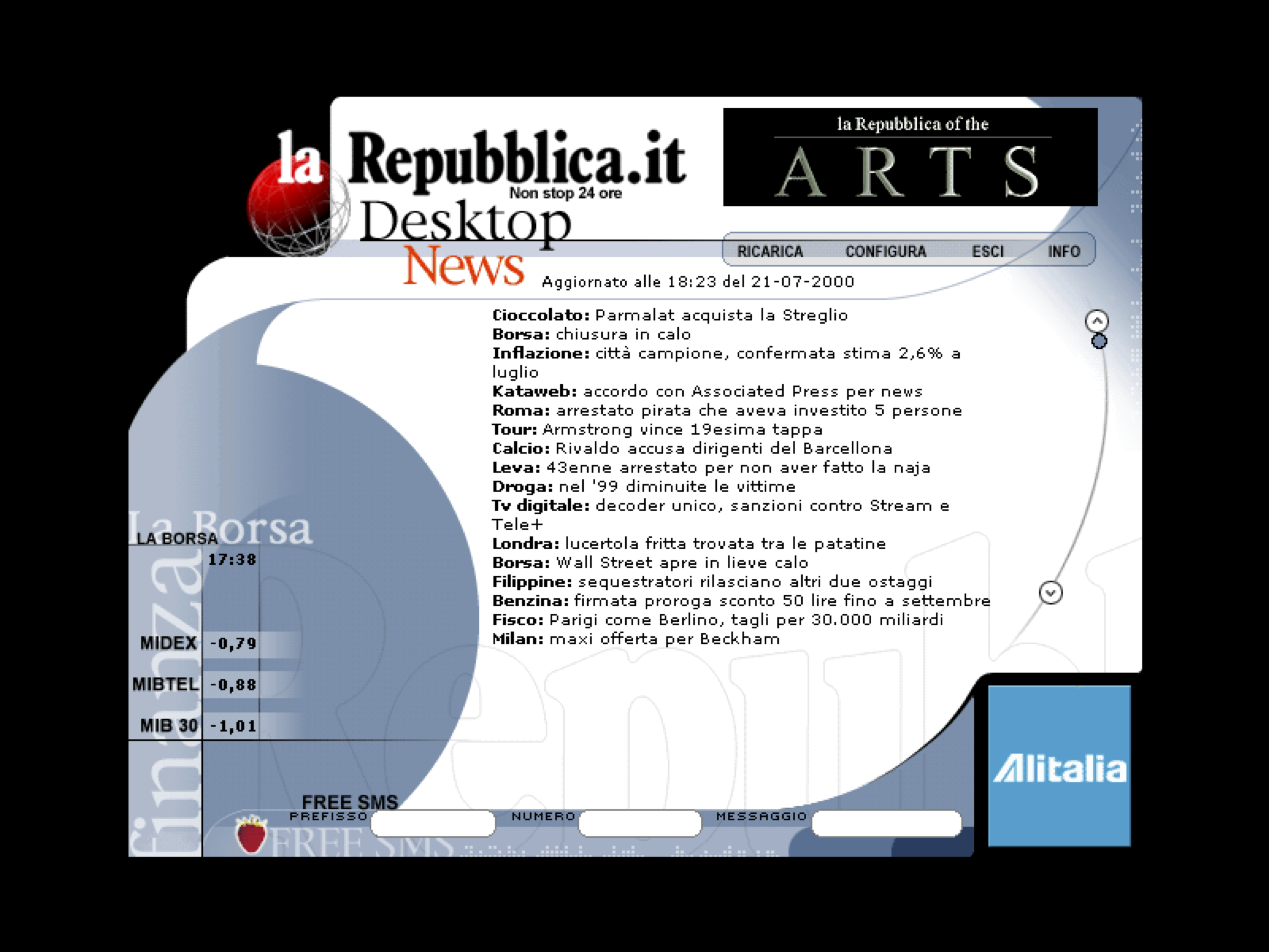 Repubblica.it - Screensaver