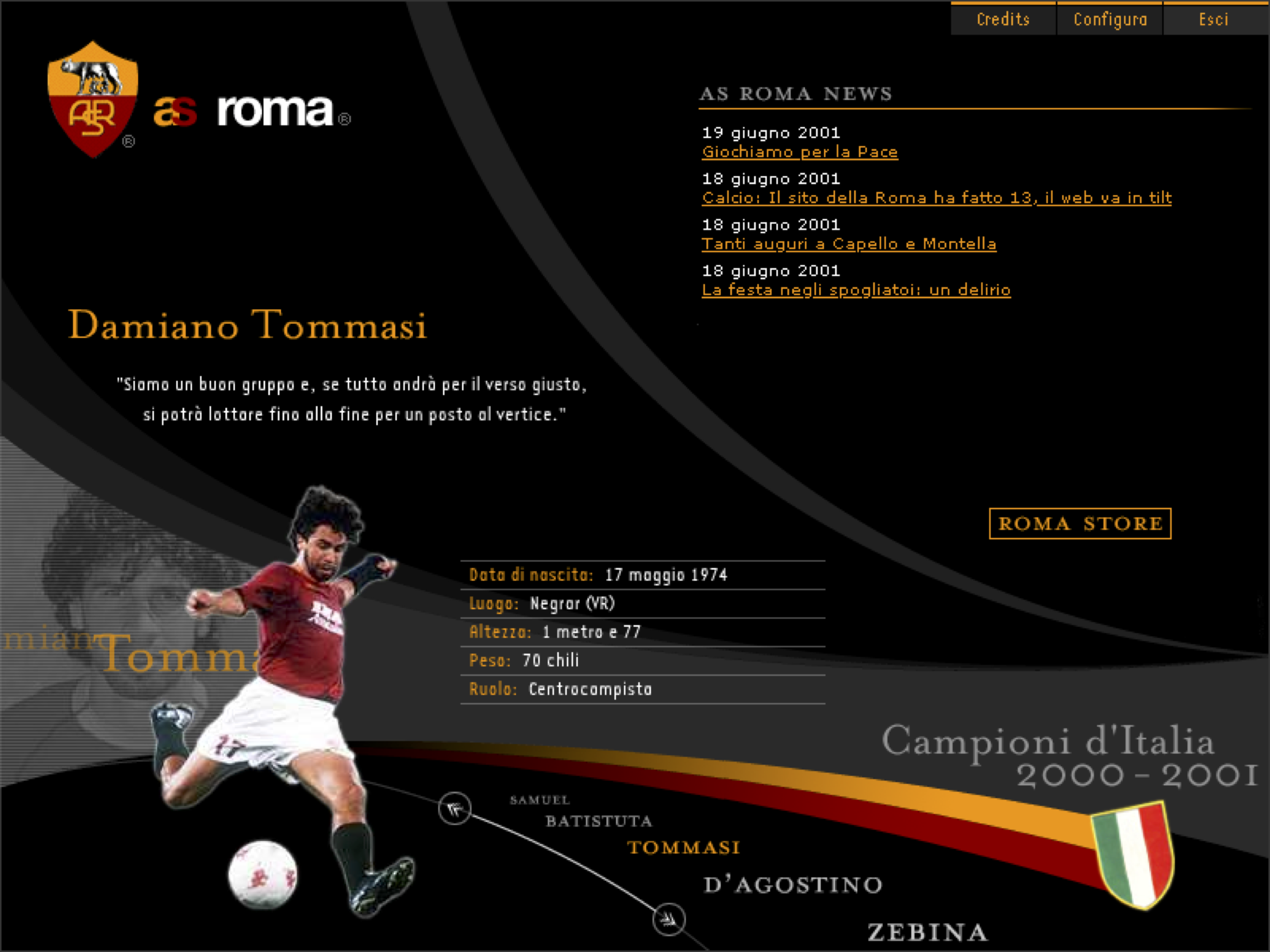 As Roma Calcio - Screensaver