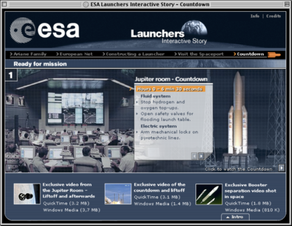 Esa Launchers - Countdown
