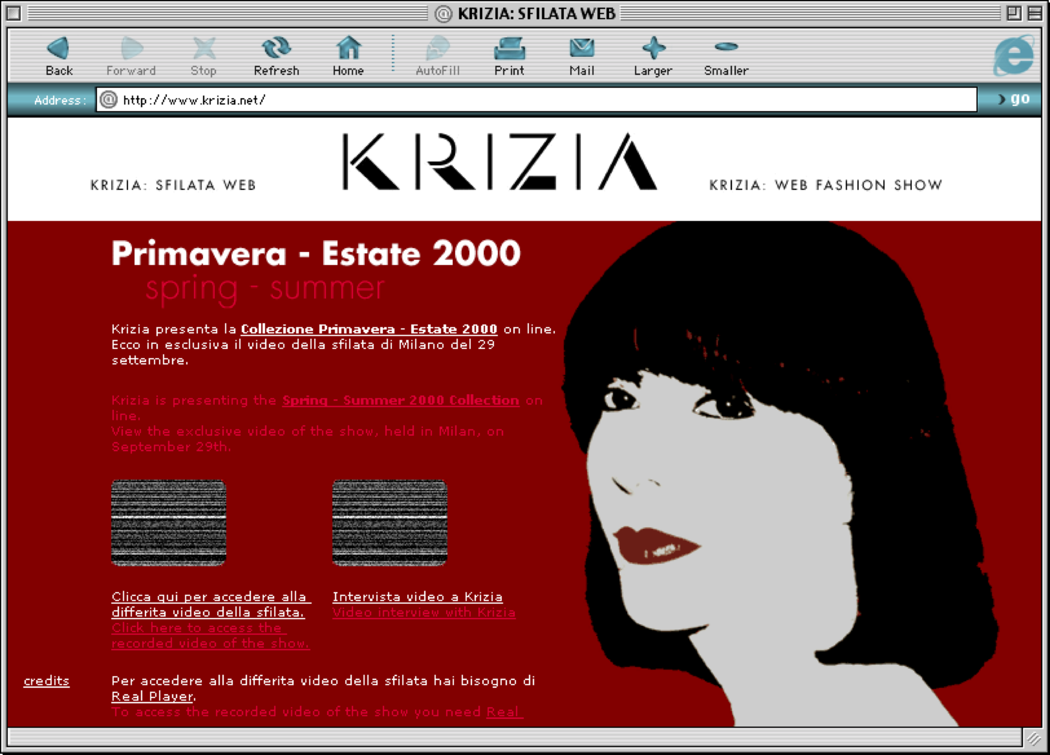 Krizia - Home sfilata online
